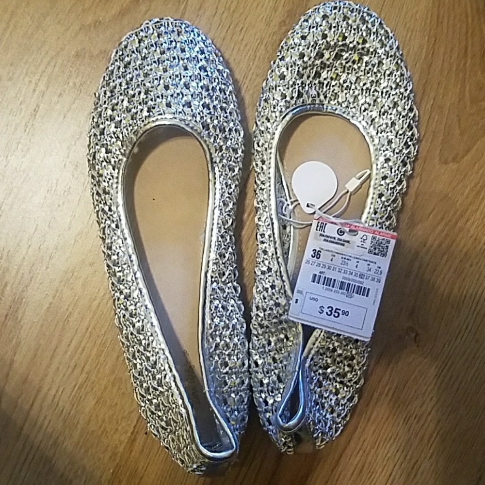 Zara girls flats